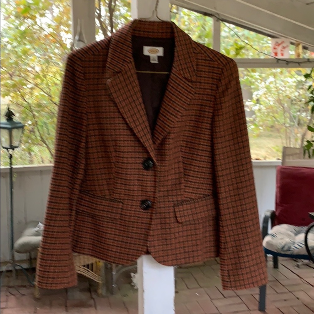 Plaid jacket